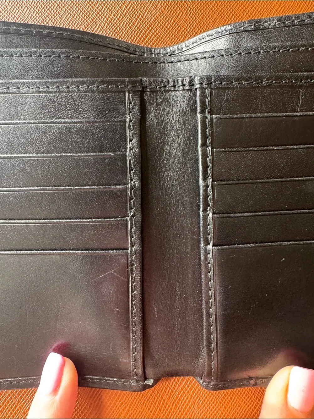 Gucci Vintage Hasler Horsebit Wallet Black GG Monogram Canvas
